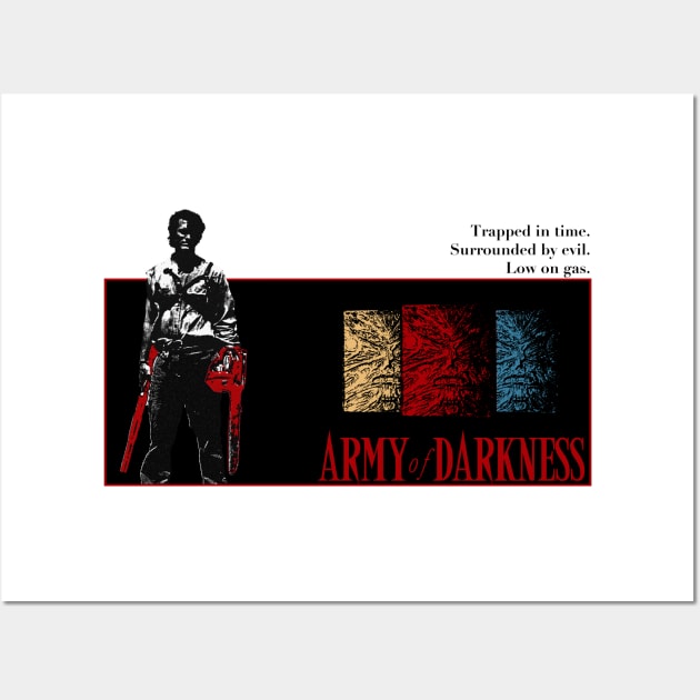 Army of Darkness V1 (Black Text) Wall Art by MakroPrints